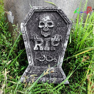 【AG】Tombstone Ornaments Eye-catching Add Atmospheres Foam Outdoor Halloween Headstone for Party