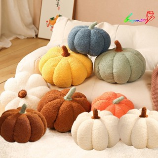 【AG】Halloween Pumpkin Throw Pillow Stuffed Pumpkin Plush Toy Sofa Ornament for Halloween Home