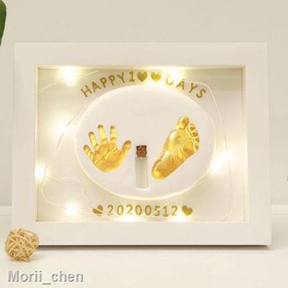 ปั้มมือเท้า เด็กทารก ปั้มเท้าเด็กแรกเกิด ชุดปั๊มมือเท้าเด็ก ทำเอง DIY#ชุดปั๊มมือเท้าเด็ก ของขวัญ กรอปรูปเด็กแรกเกิด