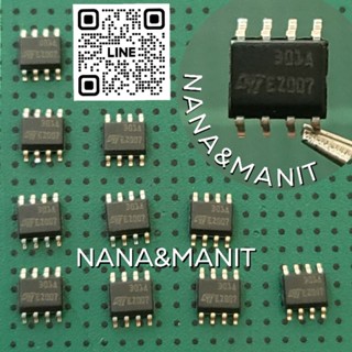 LM301A SOP8 SINGLE OPERATIONAL AMPLIFIER (งานแท้) แพ็คละ5ตัว