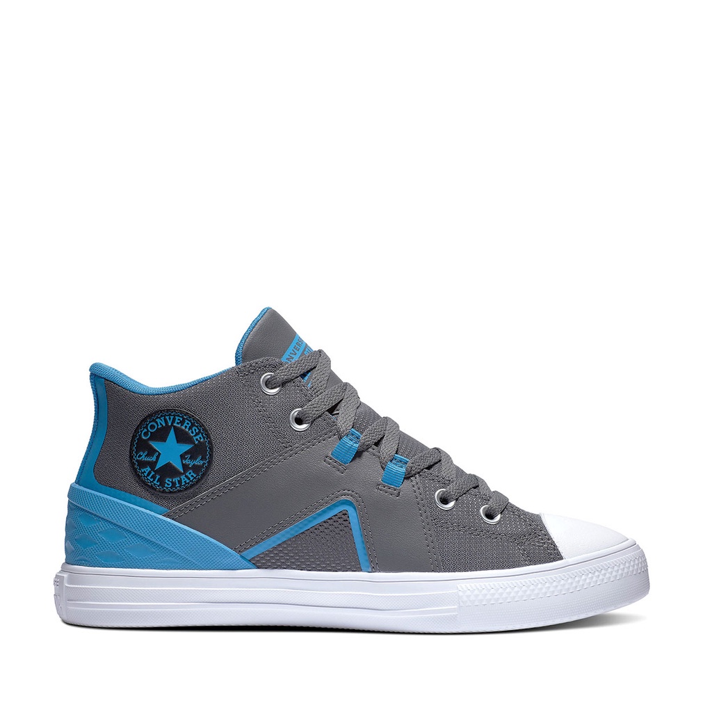 CONVERSE รองเท้าผ้าใบ รุ่น CTAS FLUX ULTRA MID GREY/BLUE - A02819CM_S3GYBL - สีเทา/น้ำเงิน ผู้ชาย