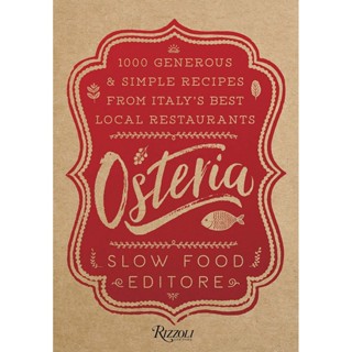 NEW! หนังสืออังกฤษ Osteria [Hardcover]