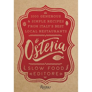 NEW! หนังสืออังกฤษ Osteria [Hardcover]