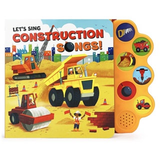 NEW! หนังสืออังกฤษ Construction Songs (Board Book) [Hardcover]