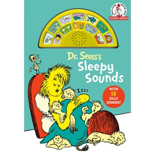 NEW! หนังสืออังกฤษ Dr. Seusss Sleepy Sounds : With 12 Silly Sounds! (Dr. Seuss Sound Books) (Board Book) [Hardcover]