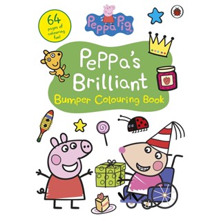 NEW! หนังสืออังกฤษ Peppa Pig: Peppas Brilliant Bumper Colouring Book (Peppa Pig) [Paperback]