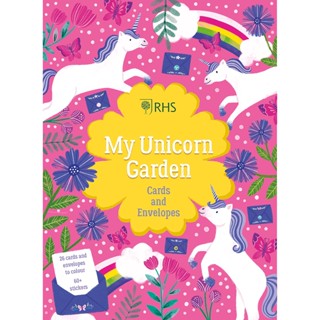 NEW! หนังสืออังกฤษ My Unicorn Garden Cards and Notelets (Rhs) [Paperback]