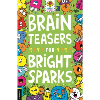 NEW! หนังสืออังกฤษ Brain Teasers for Bright Sparks (Buster Bright Sparks) [Paperback]