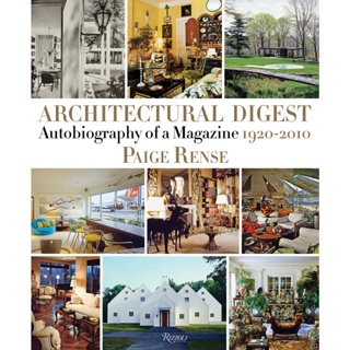 NEW! หนังสืออังกฤษ Architectural Digest : Autobiography of a Magazine 1920-2010 [Hardcover]