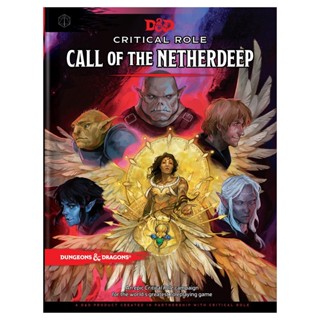 NEW! หนังสืออังกฤษ Critical Role Presents: Call of the Netherdeep (D&amp;D Adventure Book) [Hardcover]