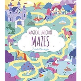 NEW! หนังสืออังกฤษ Magical Unicorn Mazes [Paperback]