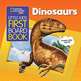 NEW! หนังสืออังกฤษ Little Kids First Board Book Dinosaurs (National Geographic Kids) (Board Book) [Hardcover]
