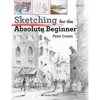 NEW! หนังสืออังกฤษ Sketching for the Absolute Beginner (Absolute Beginner Art) [Paperback]