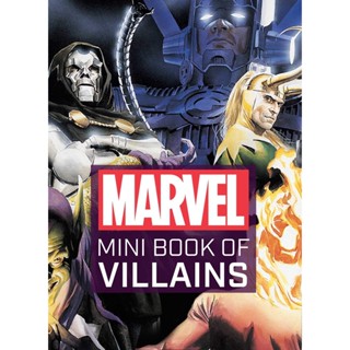 NEW! หนังสืออังกฤษ Marvel Comics: Mini Book of Villains (Marvel) [Hardcover]