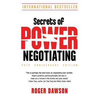 NEW! หนังสืออังกฤษ Secrets of Power Negotiating - 25th Anniversary Edition [Paperback]