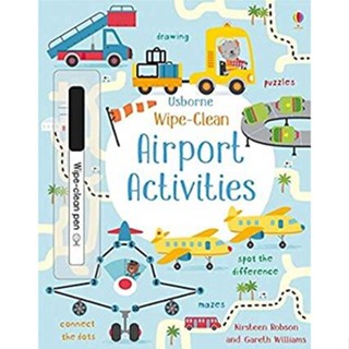 NEW! หนังสืออังกฤษ Wipe-Clean Airport Activities (Wipe-clean Activities) [Paperback]