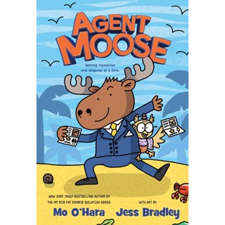 NEW! หนังสืออังกฤษ Agent Moose (Agent Moose) [Hardcover]