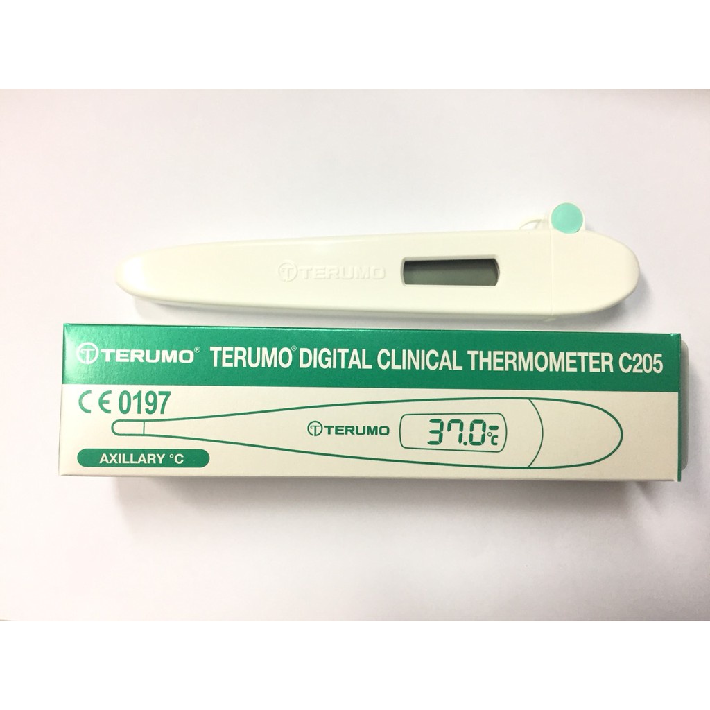 ลดเพิ่ม 7 Terumo Digital thermometer รุ่น C205 พร้อมคู่มือภาษาไทย ปรอทวัดไข้ส่งไว ลดเหลือ ฿843