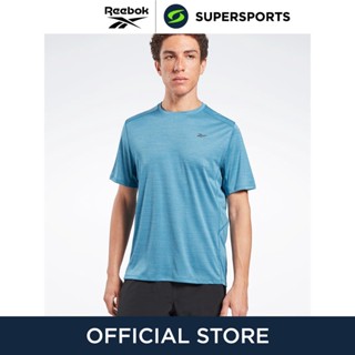 REEBOK Mélange Athlete เสื้อออกกำลังกายผู้ชาย เสื้อกีฬา