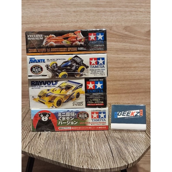 รถกล่อง Tamiya Mini4wd ของแท้ รุ่น Special