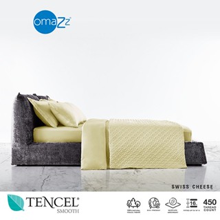 Omazz ผ้าปู 5ฟุต 1ชิ้น Collection Tencel Smooth รหัส Swiss Cheese