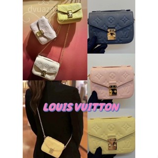 100% แบรนด์ใหม่และของแท้ Louis Vuitton / LV โซ่กระเป๋าสะพายไหล่ข้างหนึ่ง