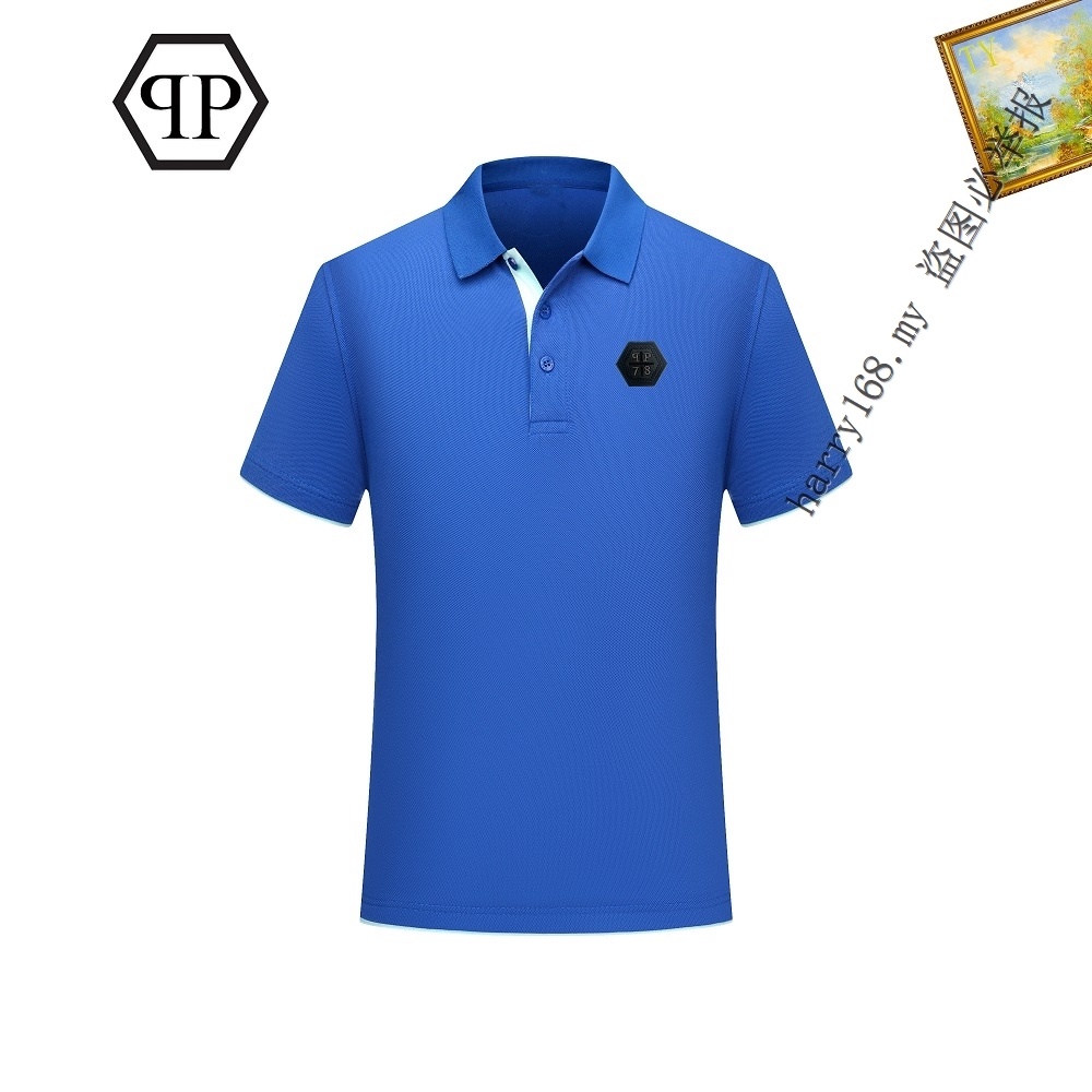 philipp plein men's cotton polo jersey t-shirt shirt top S-XXXL TT4193