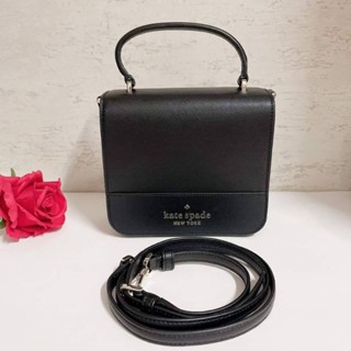 กระเป๋าสะพายผู้หญิง สีดำ 
Kate Spade Staci Square Crossbody