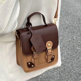 🍒สปอตสินค้า🍒Retro Small Bag 2023 New Fashion Style One Shoulder Handbag Versatile Messenger Small Square Bag Female