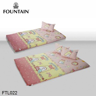 Fountain Picnic ที่นอนปิคนิค พับเก็บได้ 3.5ฟุต 5ฟุต ม็อปปุ Marumofubiyori Moppu FTL022 #ฟาวเท่น ที่นอนพกพา