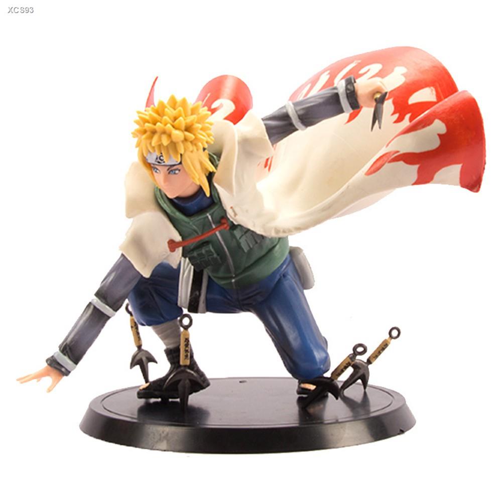 MENGXUAN PVC Naruto Shippuden Naruto Figure Namikaze Minato Action Figure Naruto Anime Statue Figurines Toy Figures Coll