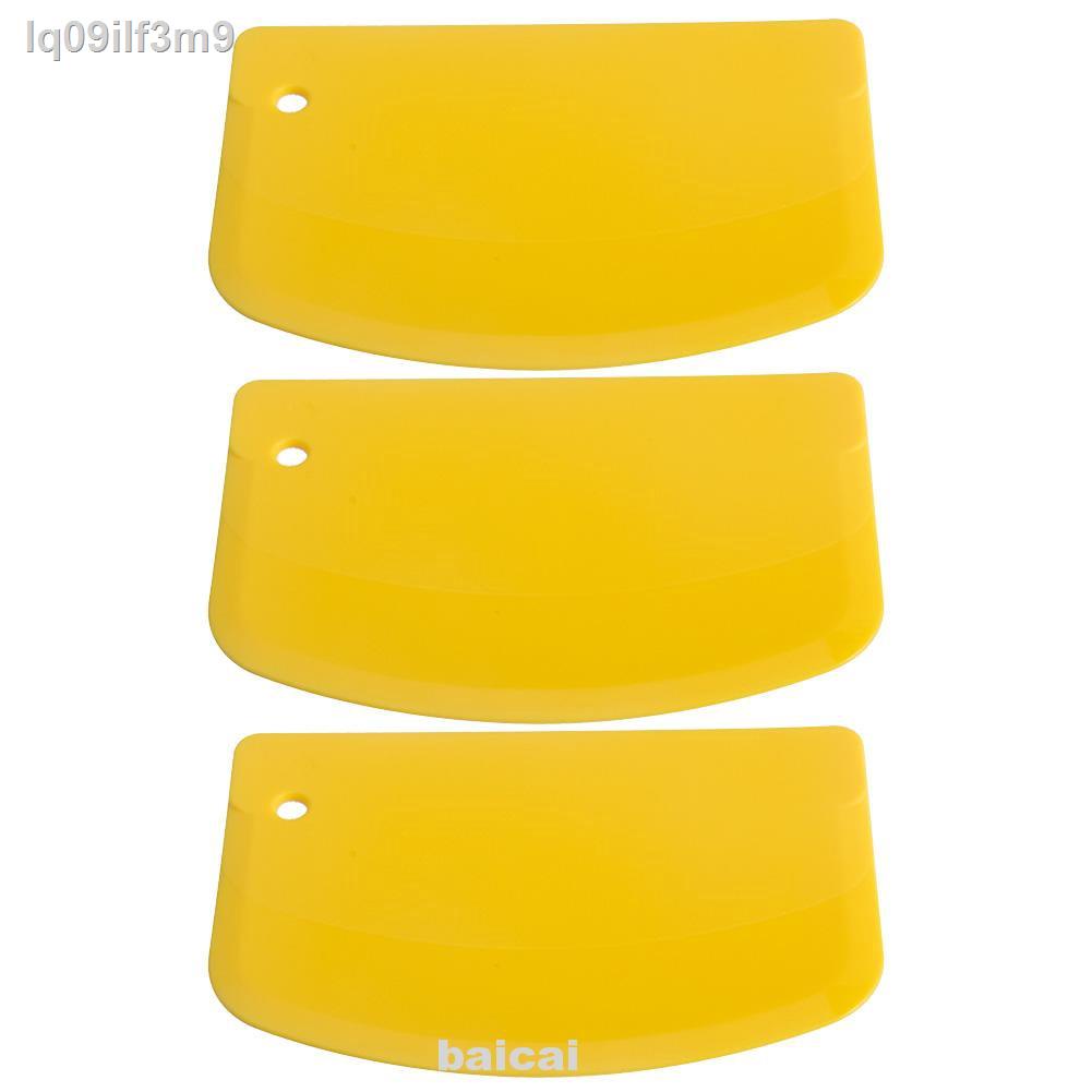 Plastic Baking Cutter Pastry Tools Curved Edge Dough Scraper