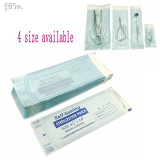 200Pcs/Pack Dental Self Sealing Sterilization Pouch  Grade Paper Disposable Dental Tattoo Tool Storage Bag 4 Size