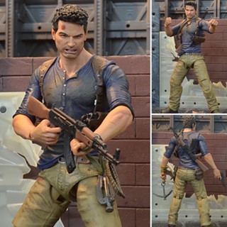 แอคชั่น ฟิกเกอร์ Neca Uncharted 4 A Thiefs End อันชาร์ทิด 4 อะทีฟส์เอนด์ Nathan Drake นาธาน เดรก Ultimate edition Anime