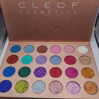 Cleof cosmetic eyeshadow palette