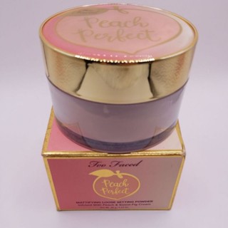 Too faced peach perfect  loose setting powder