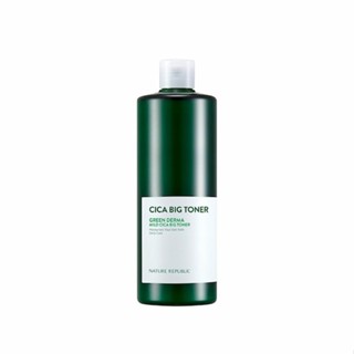 NATURE REPUBLIC - GREEN DERMA MILD CICA BIG TONER (500ML)