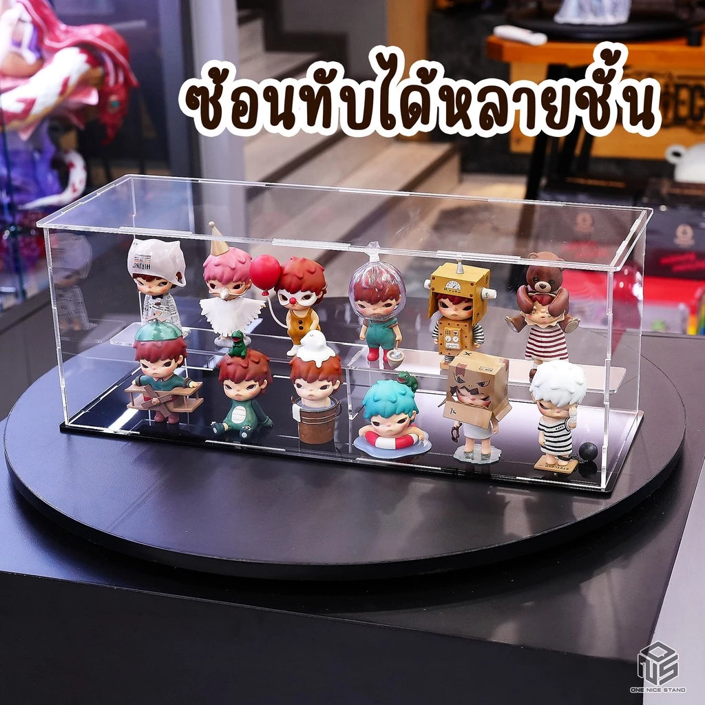 กล่องอะคริลิคใส่โมเดล Ons Box Simple Series สำหรับอาร์ตทอย thumbnail 8