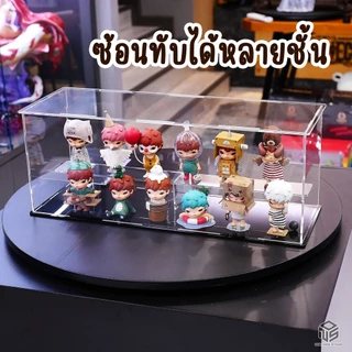 กล่องใส่งานกล่องสุ่ม Ons Box Simple Series กล่องอะคริลิคใส่โมเดล อาร์ตทอย แบบเซ็ต กันฝุ่น ซ่อนทับได้