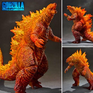 Figure ฟิกเกอร์ S.H.MonsterArts Godzilla King of the Monsters Burning 2019 ก็อดซิลล่า เบิร์นนิ่ง ราชันแห่งมอนสเตอร์