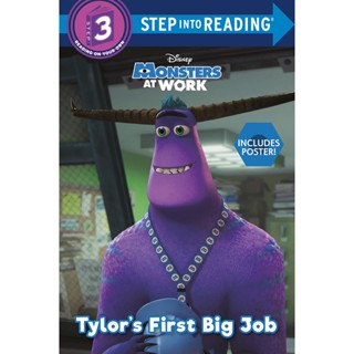 หนังสืออังกฤษใหม่ Tylors First Big Job ( Disney Monsters at Work ) (Step into Reading. Step 3) [Paperback]