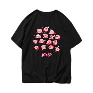 เสื้อยืดคอตตอน 100% แนวโน้ม ☢เพิ่มความน่ารักของคุณด้วยเสื้อยืด Kirbys Dreamland - เสื้อยืดผ้าฝ้ายที่ปรับแต่งได้!