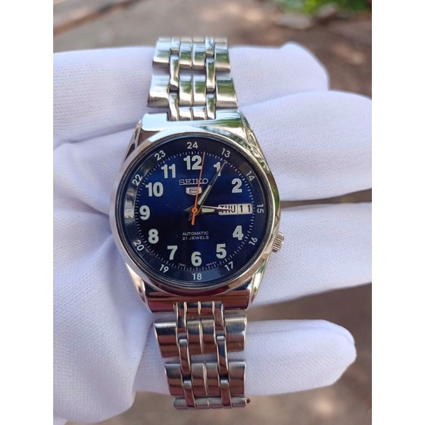 ⌚️Seiko 5 Automatic 21 Jewels Cal:7s26⌚️ หน้า 2 ชั้น Military