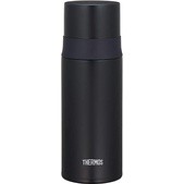 Thermos เทอร์มอส ขวดน้ำสแตนเลสสตีลเพรียว 0.35L MATTE BLACK FFM-351 MTBK k1268