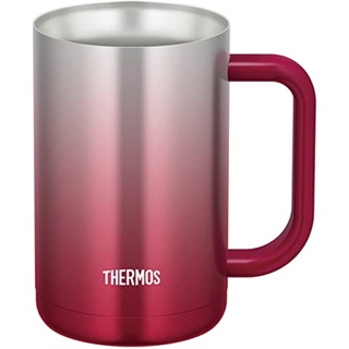 Thermos เทอร์มอส ฉนวนกันความร้อนสูญญากาศ muggock ประกายสีแดง 0.6L JDK-600C SP-R k1036