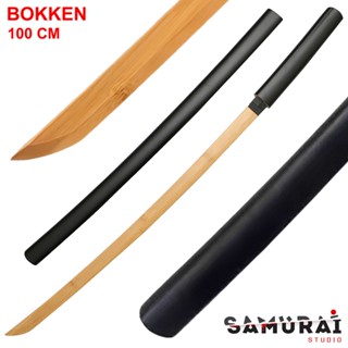 JAPAN ดาบไม้ซามูไร พร้อมฝักดาบ Bokken เคนโด้ Kendo เคนโด้ ดาบไม้ญี่ปุ่น Wooden Ninja Sword Samurai Katana Yakuza ยากูซ่า