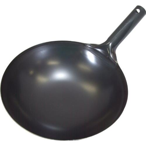 Wahei Freiz Ad-656 Wahei Freiz กระทะเหล็ก สไตล์จีน 27 ซม. ผลิตในญี่ปุ่น