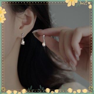 Yzhaoyang 1 คู่ แฟชั่น รายการ ห้อย ต่างหู เครื่องประดับ เครื่องประดับ Faux มุก ต่างหูสตั๊ด ไม่สม่ําเสมอ บุคลิกภาพ