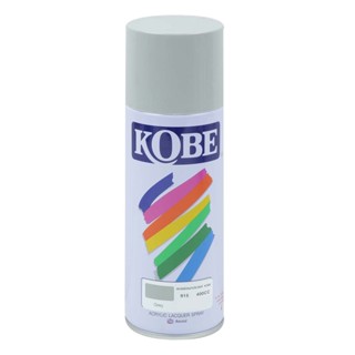 THE RICH BUYER KOBE สีสเปรย์ 400 ซีซี รุ่น 915 สีเทา สีสเปรย์ สีพ่น สีกระป๋อง