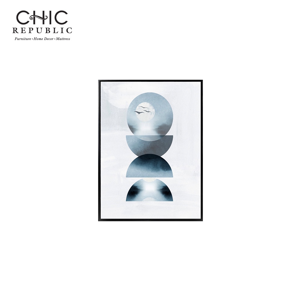 ภาพติดฝาผนัง CHIC REPUBLIC รุ่น DARK SKY-A/45X60 สีดำ/หลากสี_0